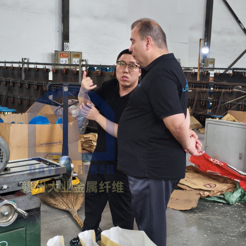 大業(yè)金屬今日迎來國際友人的參觀考察，感謝他的信任和支持